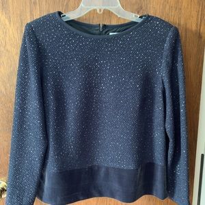 Size 14P gray Holiday pants outfit